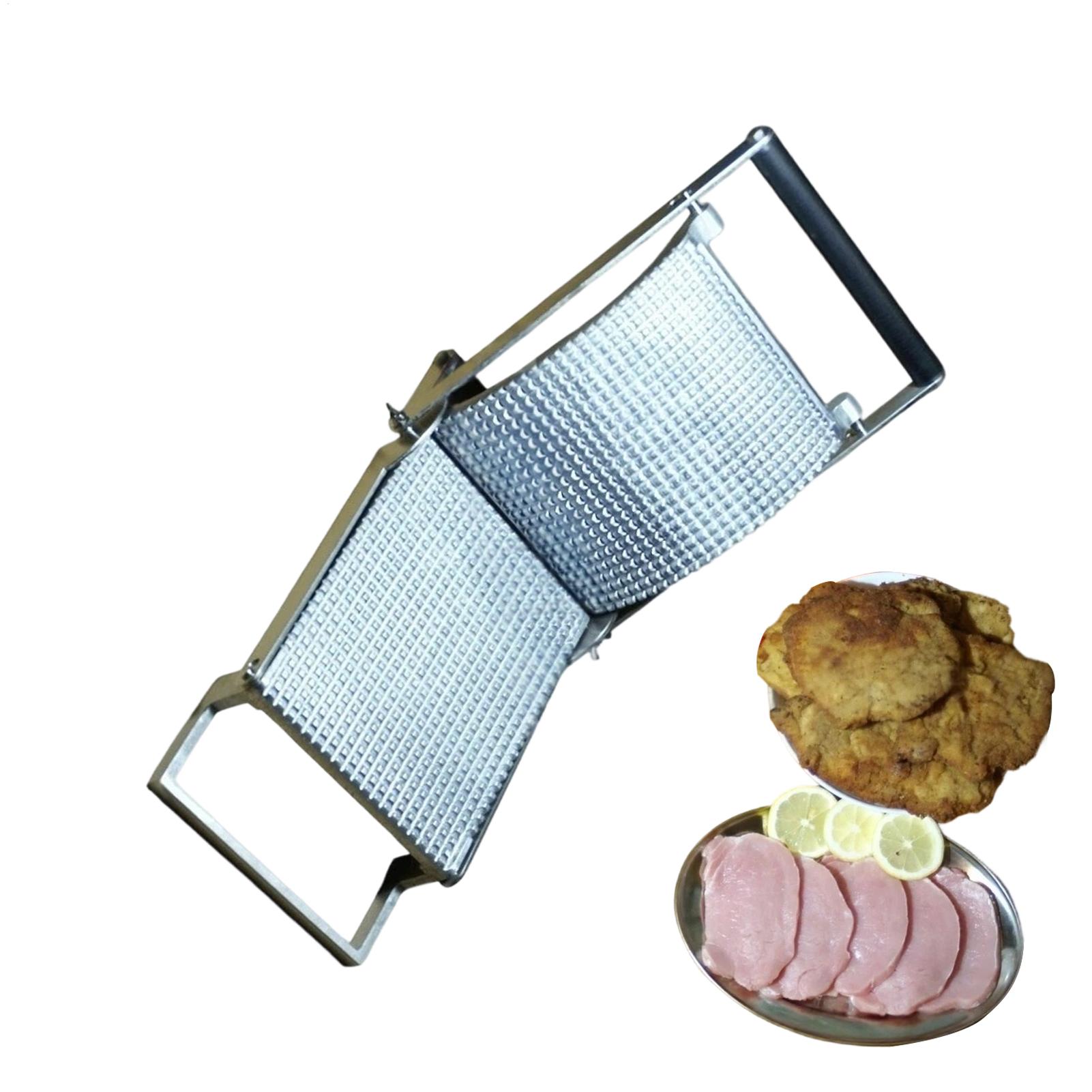 Meal Prep Manual - Meat Tenderizer Stainless Steel Manual Kitchen