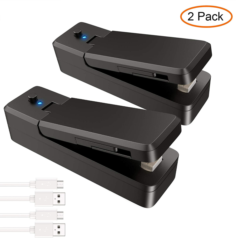 Meal Prep Vacuum Seal Containers - USB Mini Bag Sealer 2-in-1 Portable