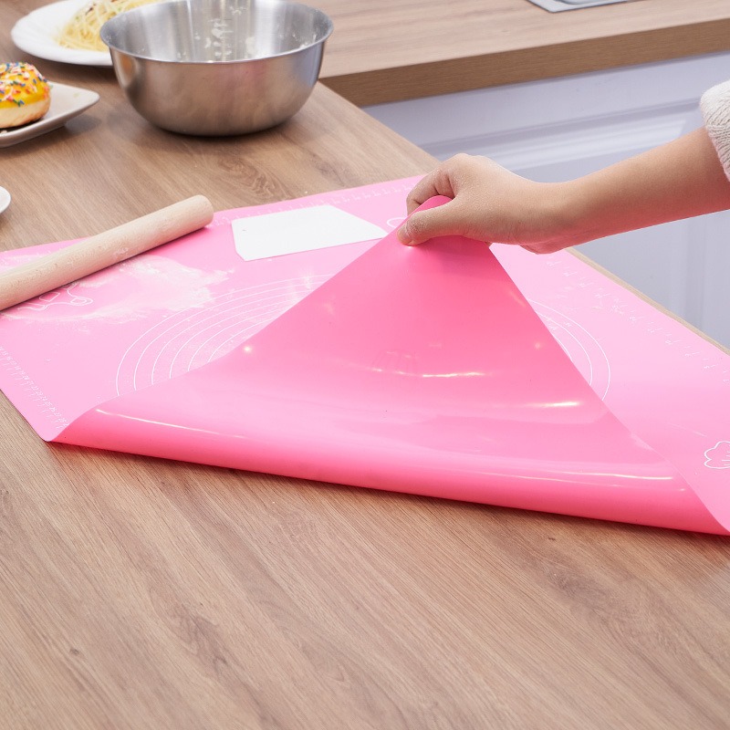 Food Prep Mat - Silicone Pastry Rolling Mat Food Grade