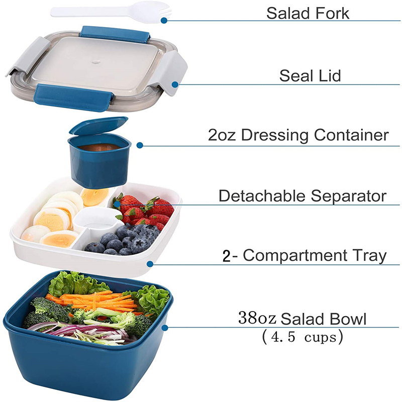Portable Salad Lunch Container - Salad Container Jar review and price