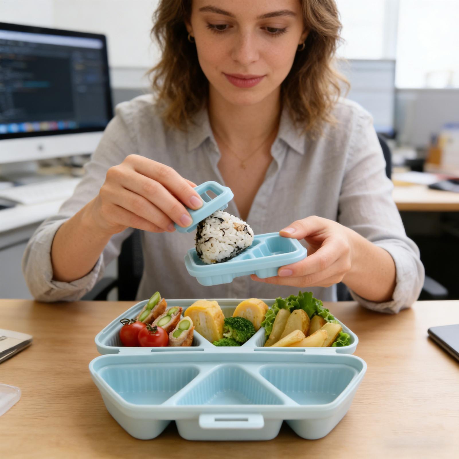 Rice Ball Mold 6-Cavity Japane - Meal Prep Japanese review and price