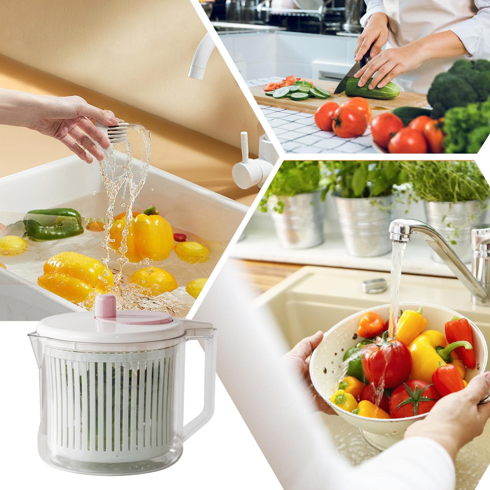 Salad Spinner Manual Vegetable - Meal Prep Manual review and price