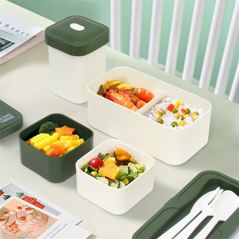 Double Compartment Lunch Box M - Meal Prep Japanese review and price