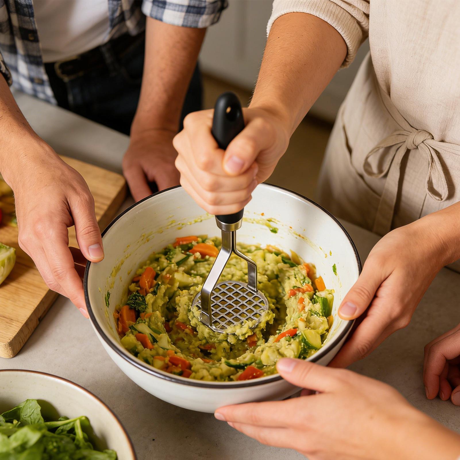 Potato Ricer Manual Vegetable  - Meal Prep Manual review and price