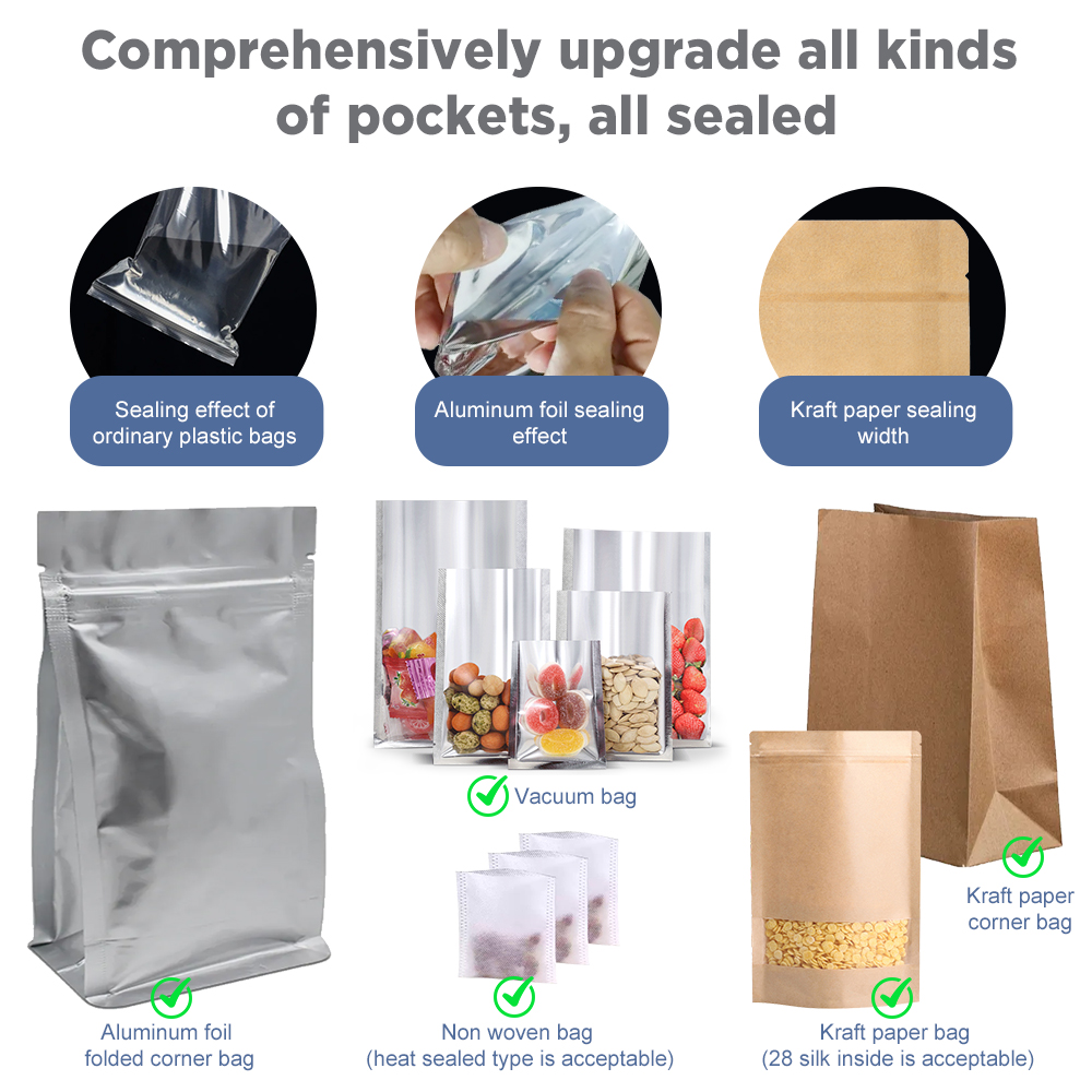 Impulse Sealer Machine Kitchen - Meal Prep Vacuum Seal Containers review and price