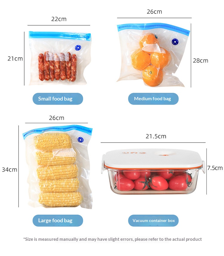 Mini USB Electric Handheld Vac - Meal Prep Vacuum Seal Containers review and price