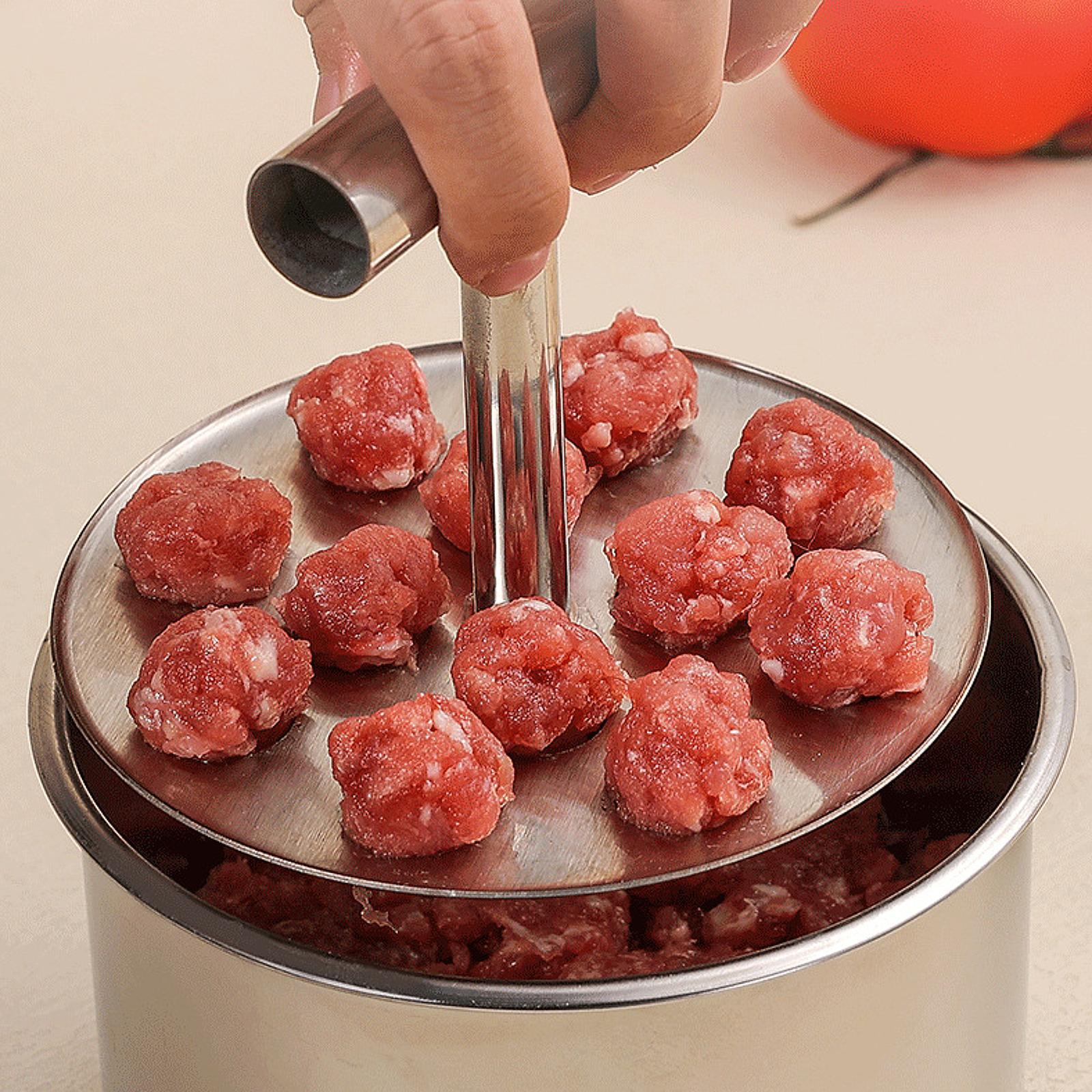 Meatball Making Tool Stainless - Meal Prep Manual review and price