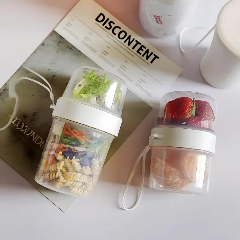 Breakfast Oatmeal Cereal Nut Y - Salad Container Jar review and price