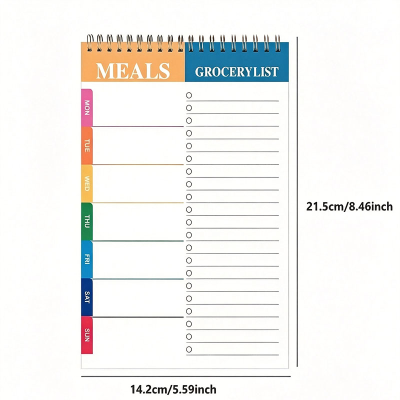 Weekly Meal Planner Notepad 5. - Food Prep Mat review and price