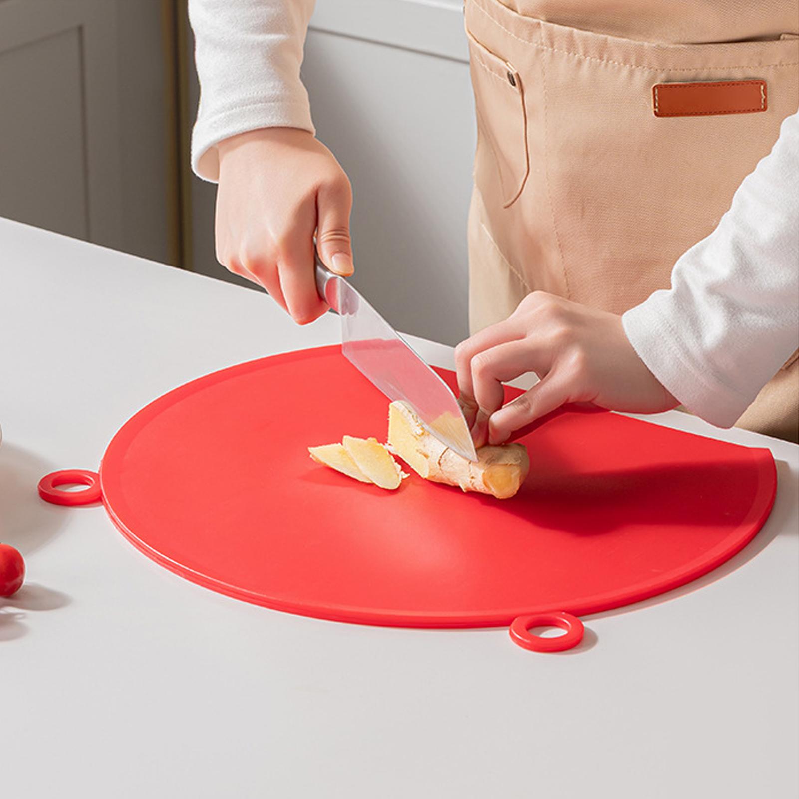 Cutting Board Silicone D-Shape - Food Prep Mat review and price