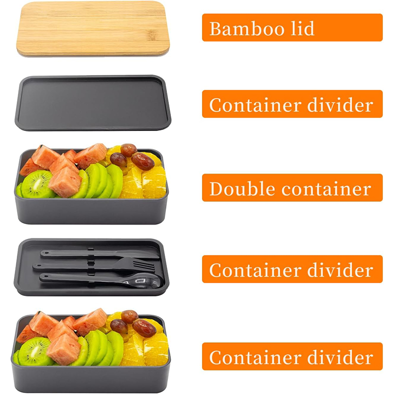 Japanese Bento Box with Bamboo - Meal Prep Japanese review and price