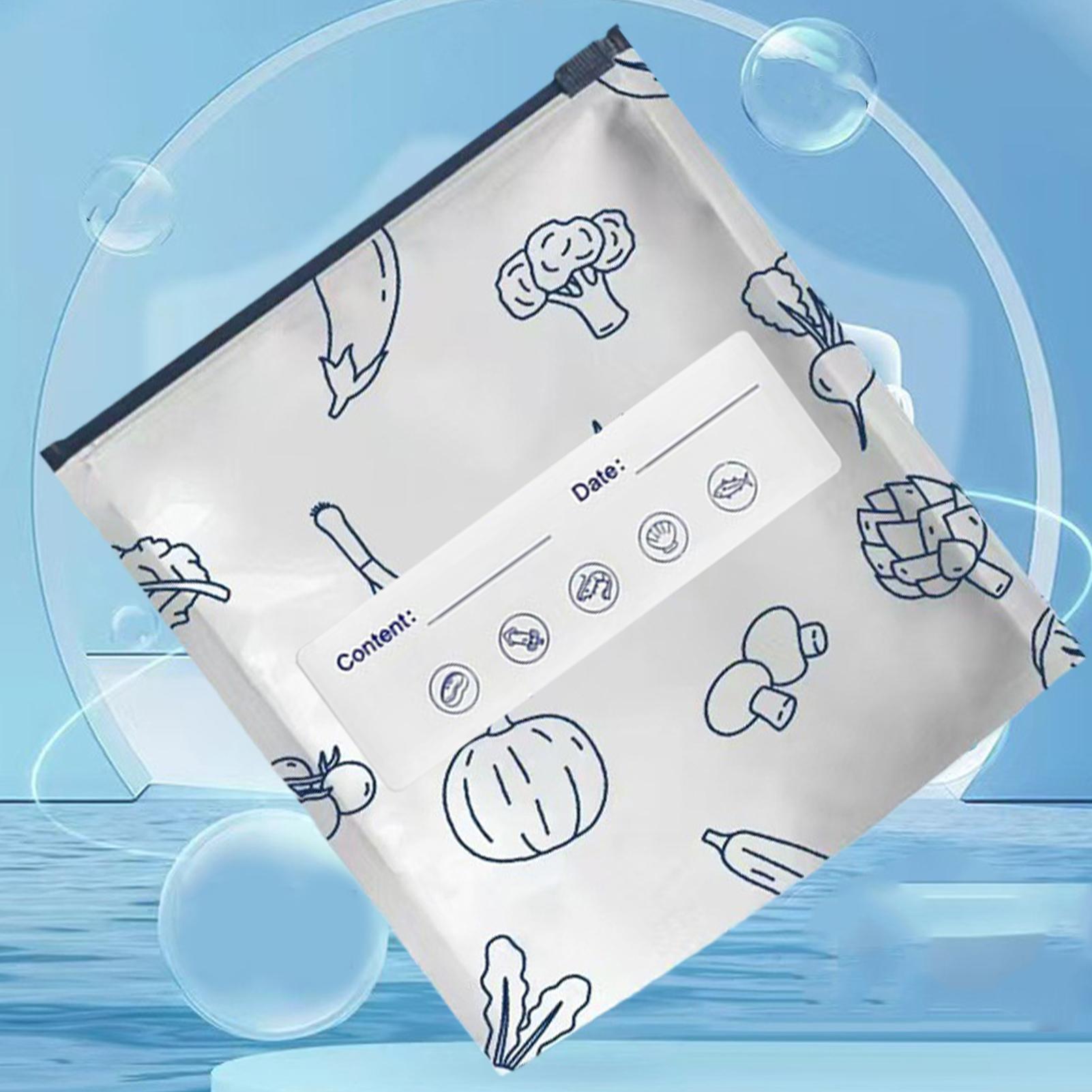 Aluminum Foil Storage Bags Vac - Meal Prep Seafood review and price