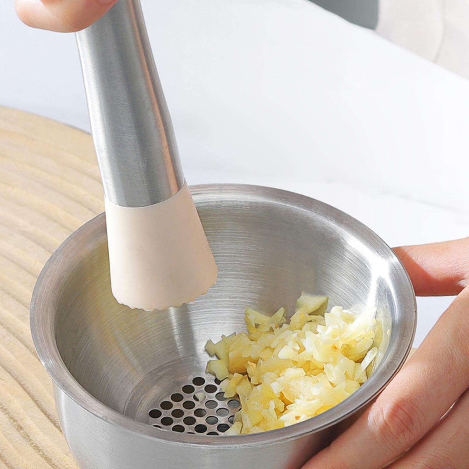 Garlic Mincer Tool Manual Food - Meal Prep Manual review and price