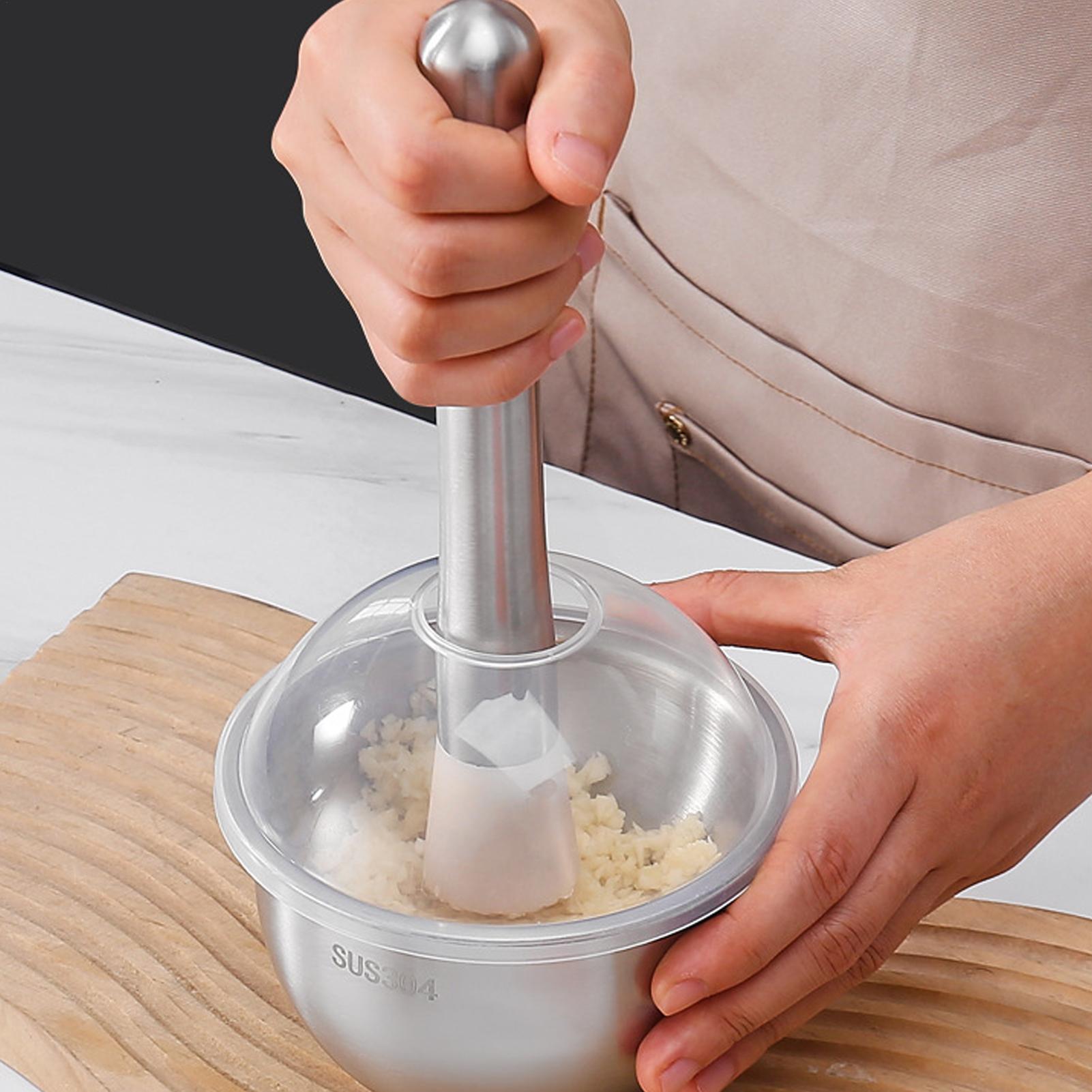 Garlic Mincer Tool Manual Food - Meal Prep Manual review and price