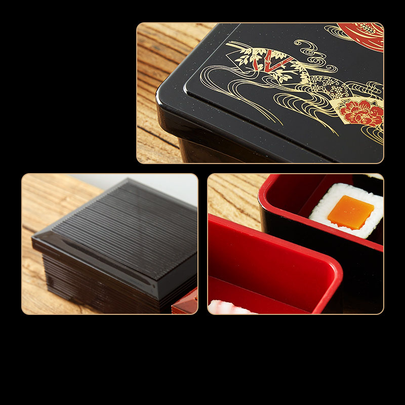 Japanese Lunch Box Sushi Box F - Meal Prep Japanese review and price