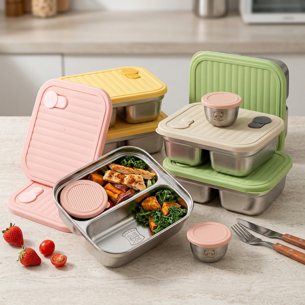 304 Stainless Steel Lunch Cont - Salad Container Jar review and price